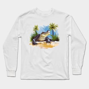 American Alligator Long Sleeve T-Shirt